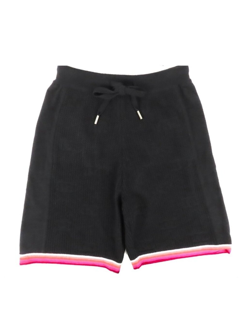 Chanel Shorts Black Wool Cashmere 40